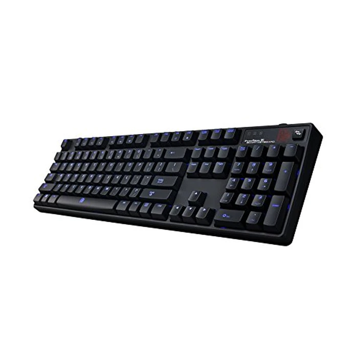 Thermaltake Tt Esports Poseidon Z Plus Gaming Performance Monitoring App & Software Blue Switches Blue Backlight Mechanical Gaming Keyboard KB-PZP-KLBLUS-01 by Thermaltake - Image 1