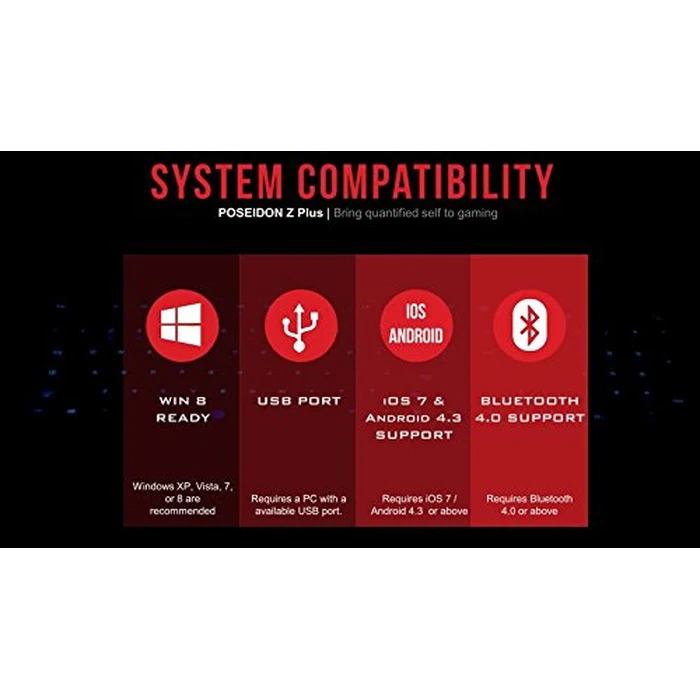 Thermaltake Tt Esports Poseidon Z Plus Gaming Performance Monitoring App & Software Blue Switches Blue Backlight Mechanical Gaming Keyboard KB-PZP-KLBLUS-01 by Thermaltake - Image 7