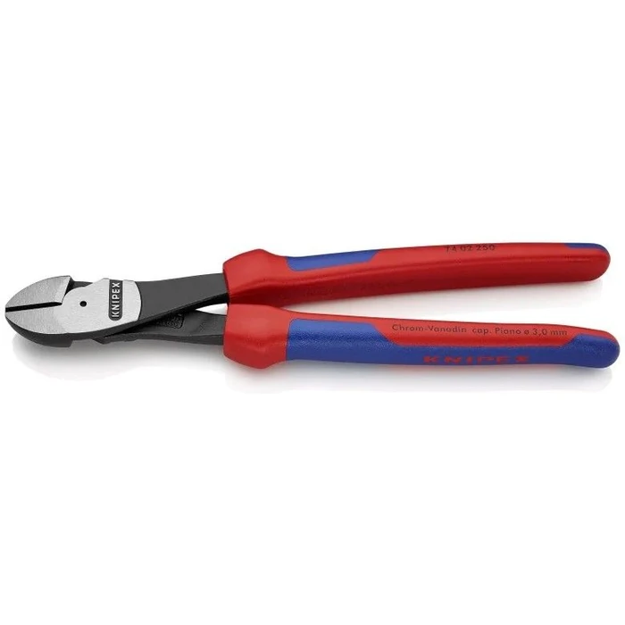 Knipex 74 02 250 10" High Leverage Diagonal Cutters - Black/Red by Knipex - Image 2