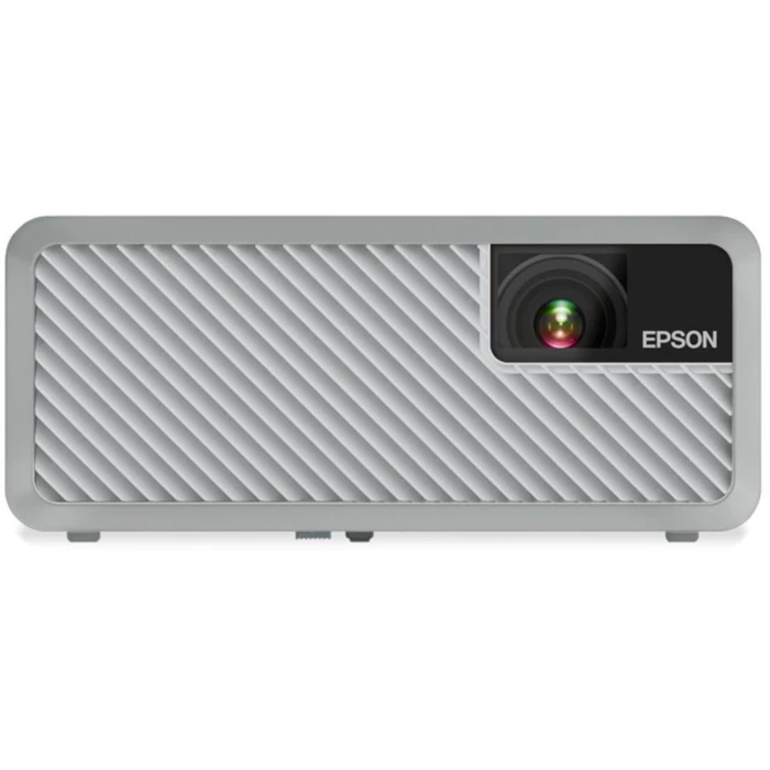 Epson EF-100 Mini-Laser Streaming Projector with Android TV - Classy White by Epson - Refurbished - Premium condition - CA$766.99