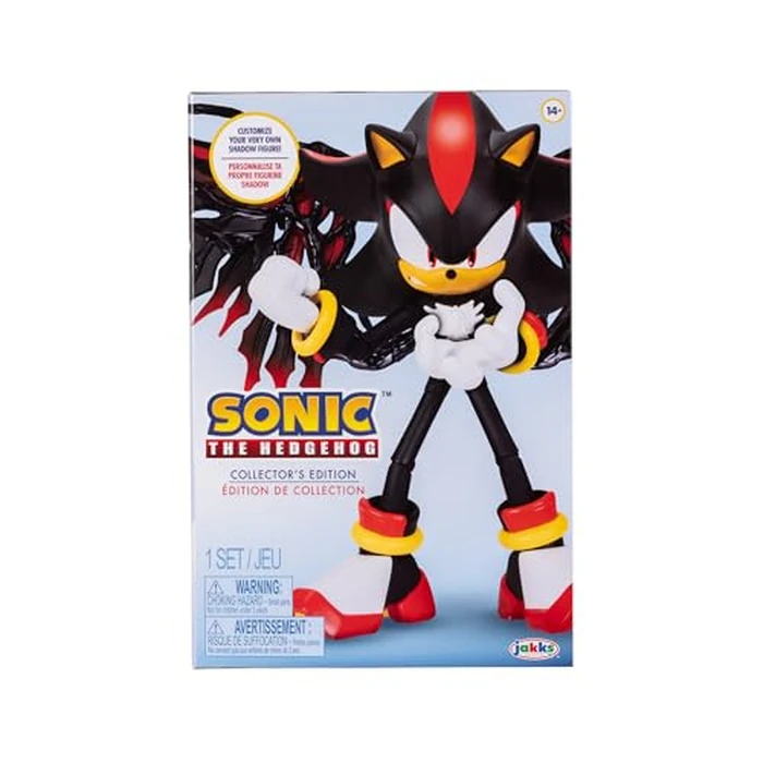 Sonic The Hedgehog Shadow Action Figure Six-Inch Scale Customizable Collector Edition Figure by Sonic The Hedgehog - Image 2