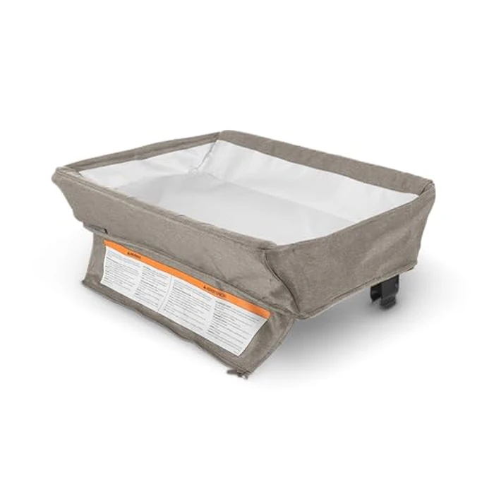UPPAbaby Remi Changing Station/Wipeable Surface/Simple Attachment and Storage/Wells (Dark Taupe Mélange) by UPPAbaby - Image 1