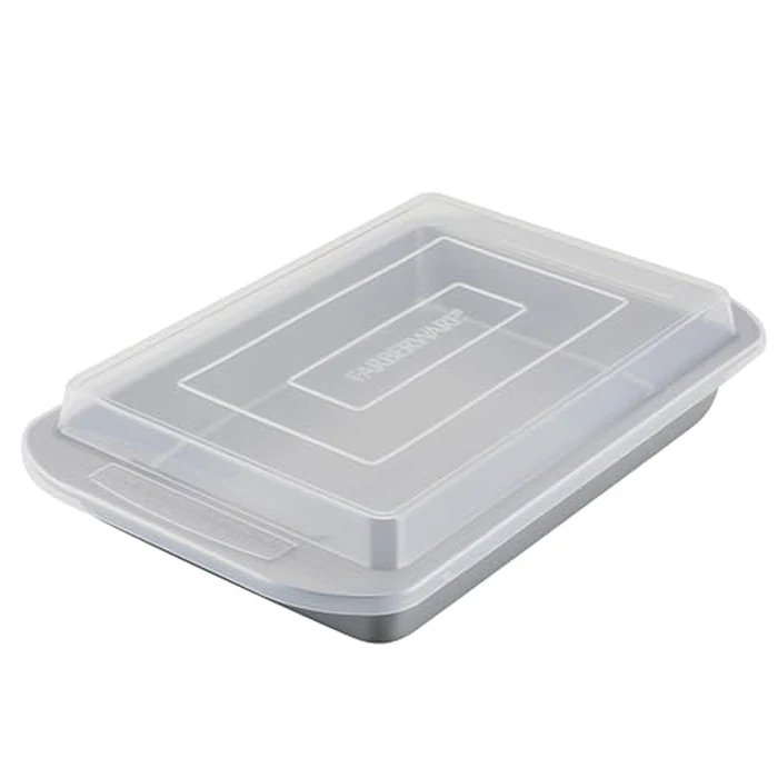 Farberware Nonstick Bakeware Covered Cake Pan, 9-Inch x 13-Inch by Farberware - Image 1