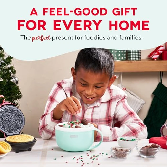 Dash My Mug Ice Cream Maker - Makes Single Serving of Gelato, Frozen Yogurt, Sorbet & More - Easy to Clean & Use - Aqua, 2 Bowls by DASH - Image 9