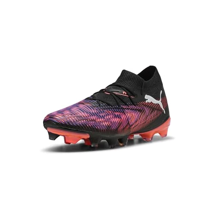 Puma Women's Future 8 Match Firm, Artificial Ground Soccer Cleats Sneaker, Puma Black-Puma White-Glowing Red, 5.5 by PUMA - Used - Very Good condition - CA$46.54