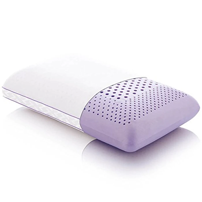 MALOUF Z Zoned Dough Memory Foam Infused with Real Natural Lavender Oil Aromatherapy Pillow Spray Included-Queen, purple by MALOUF - Image 2