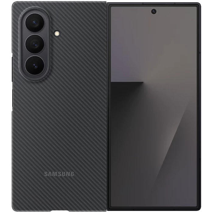 Samsung Carbon Shield Phone Case for Samsung Galaxy Z Fold7 - Black by Samsung - Image 1