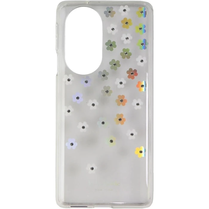 Kate Spade Phone Case for Motorola Edge+ 5G UW (2022) - Iridescent Scattered Flowers by Kate Spade - Image 1
