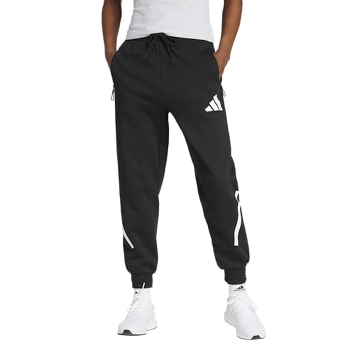 adidas Womens Z.N.E. Sportswear Pants, Black/White, X-Small by adidas - Used - Like New condition - US$34.72