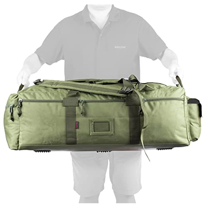 XMILPAX Large Military Duffle Bag Tactical Gear Load Out Bag Deployment Cargo Bag Travel Sports Equipment Duffel Luggage Bag with Backpack Straps 90L Coyote TAN by XMILPAX - Image 6