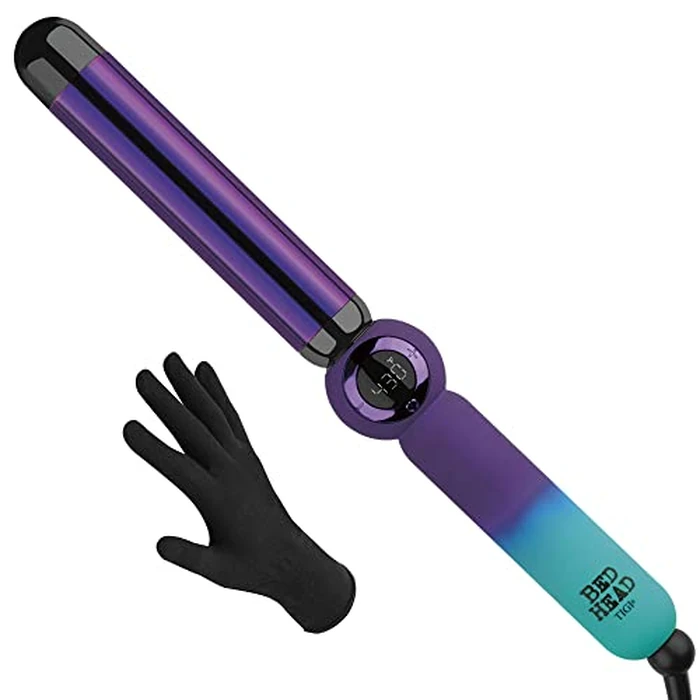 Bed Head Rough Volume Digital Hair Curling Wand | Fast Heat Up and Massive Shine, (1-1/4 in) by Bed Head - Used - Very Good condition