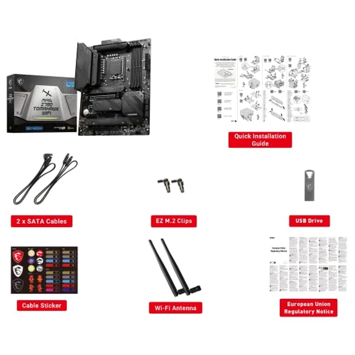 MSI MAG Z790 Tomahawk WiFi Gaming Motherboard (Supports 12th/13th/14th Gen Intel Processors, LGA 1700, DDR5, PCIe 5.0, M.2, 2.5Gbps LAN, USB 3.2 Gen2, HDMI/DP, Wi-Fi 6E, Bluetooth 5.3, ATX) by msi - Image 4