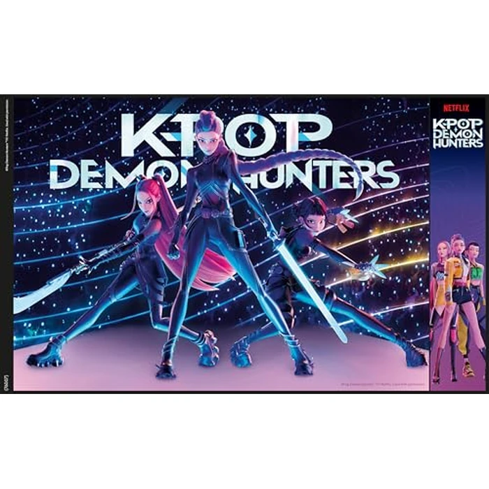 Buffalo Games - HUNTR/X - 500 Piece Kpop Demon Hunters Foil Jigsaw Puzzle - Colorful Puzzles - Precision-Cut Pieces, Beautiful Artwork, and Hours of Fun by CEACO - Image 5