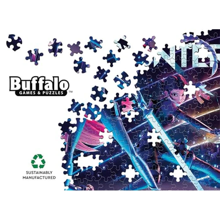 Buffalo Games - HUNTR/X - 500 Piece Kpop Demon Hunters Foil Jigsaw Puzzle - Colorful Puzzles - Precision-Cut Pieces, Beautiful Artwork, and Hours of Fun by CEACO - Image 6