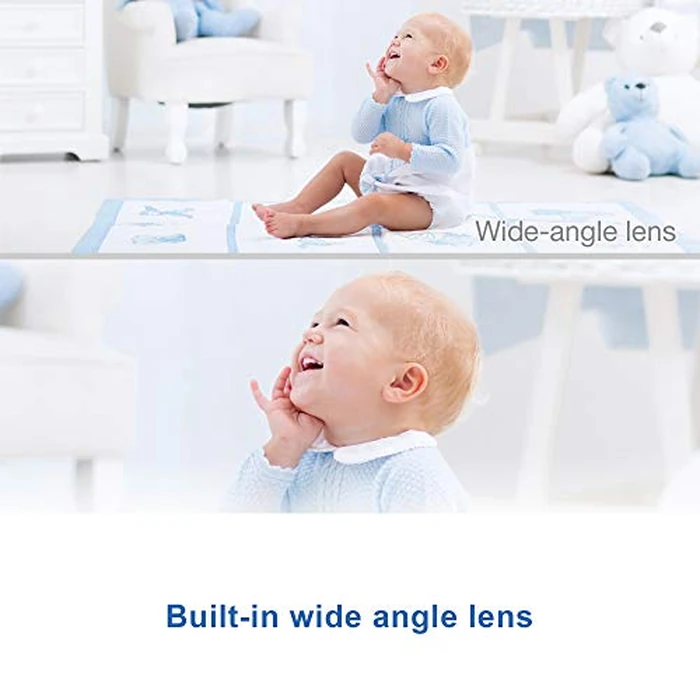 VTech Upgraded Smart WiFi Baby Monitor VM901, 5-inch 720p Display, 1080p Camera, HD NightVision, Fully Remote Pan Tilt Zoom, 2-Way Talk, Free Smart Phone App, Works with iOS, Android by VTech - Image 8