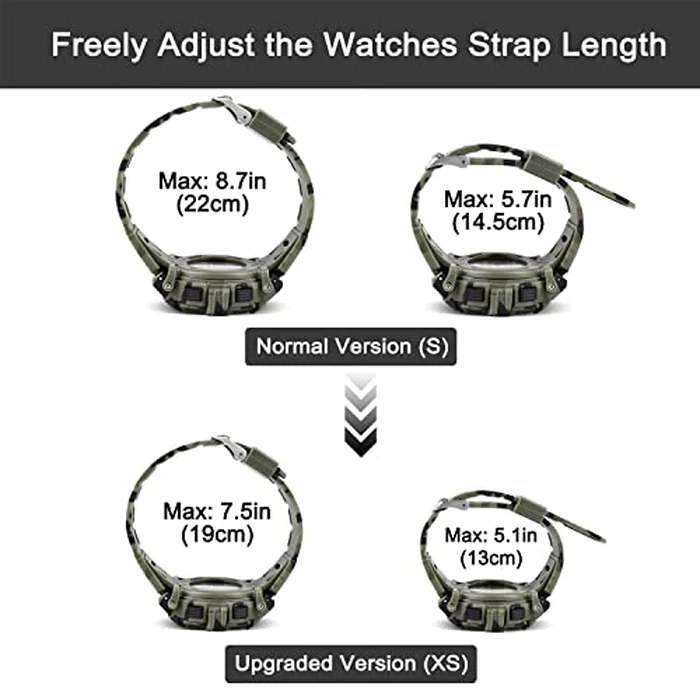 A ALPS Boys Watch, 3-15 Year Old Boys, Digital Sport Outdoor Multifunctional Chronograph LED 50M Waterproof Alarm Calendar, Silicone Band, Kids Gift by A ALPS - Image 3