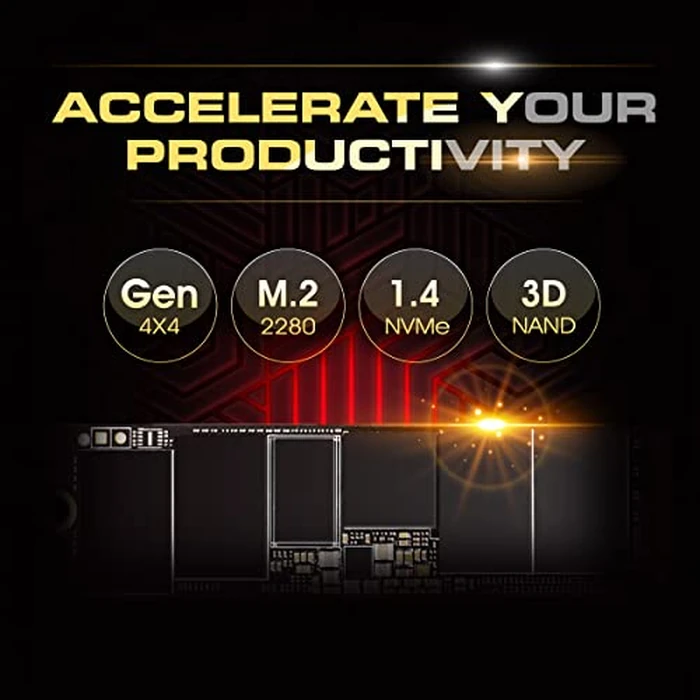 Silicon Power 500GB UD90 NVMe 4.0 Gen4 PCIe M.2 SSD R/W up to 5,000/2,700 MB/s (SP500GBP44UD9005) by SP Silicon Power - Image 4