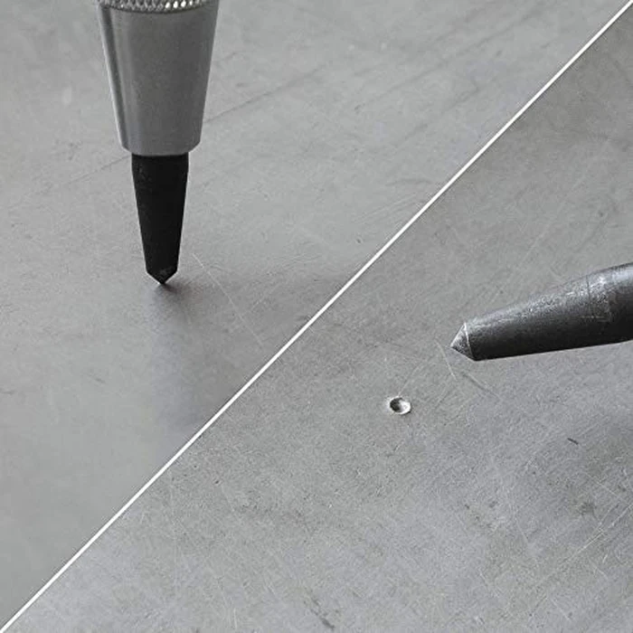 NEIKO 02639A 6-Inch Automatic Center Hole Punch with Adjustable One-Handed Spring Impact, Chrome-Plated Shank, and Premium S2 Steel Tip by NEIKO - Image 5