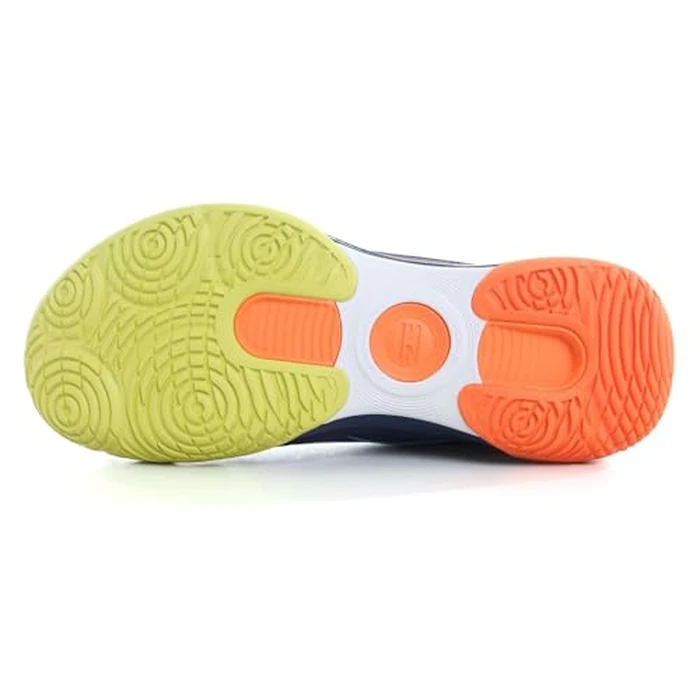 LI-NING Halberd Strike Unisex Badminton Shoes Anti-Slip Featherlight Rebound Professional Training Sports Sneakers Blueprint/Sulphur Spring US 9.5 by LI-NING - Image 5