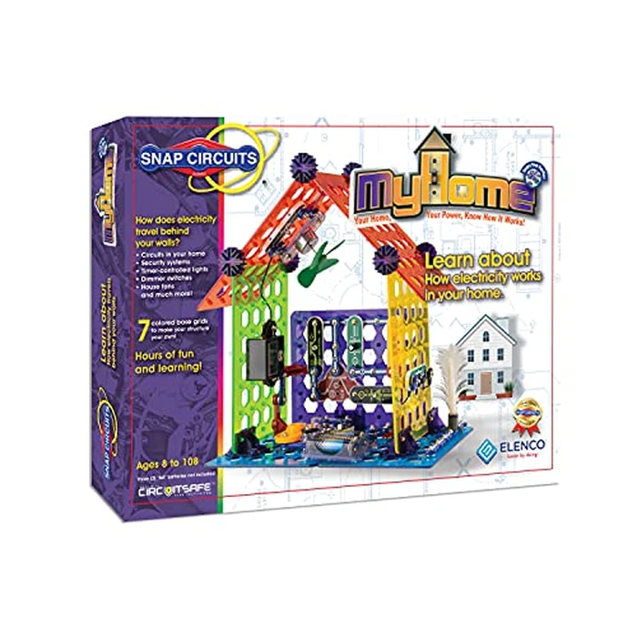 Snap Circuits Elenco My Home Electronics Building Kit for Kids Ages 8 and Up by Snap Circuits - Used - Like New condition - US$37.24