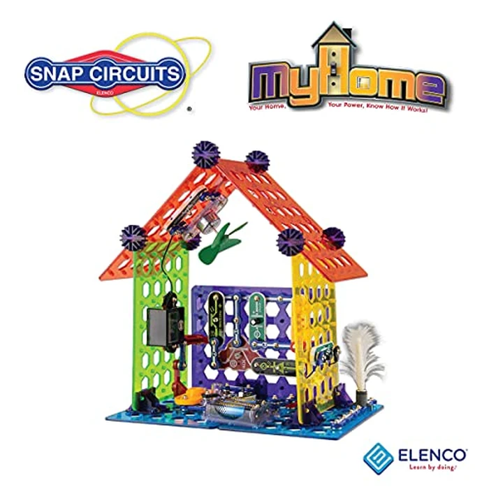 Snap Circuits Elenco My Home Electronics Building Kit for Kids Ages 8 and Up by Snap Circuits - Image 4
