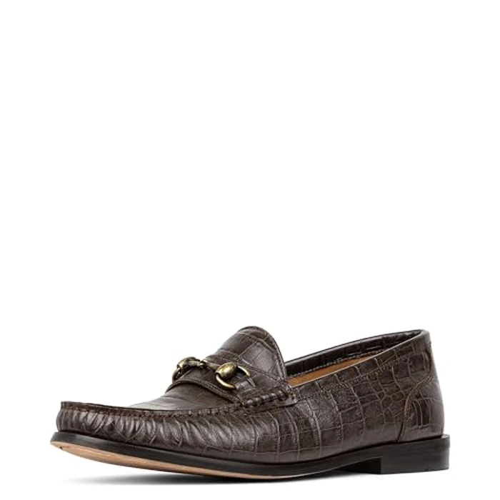 Donald Pliner Mens Nickolas Crocco, Dark Brown 11 by Donald J Pliner - Used - Like New condition - US$128.43