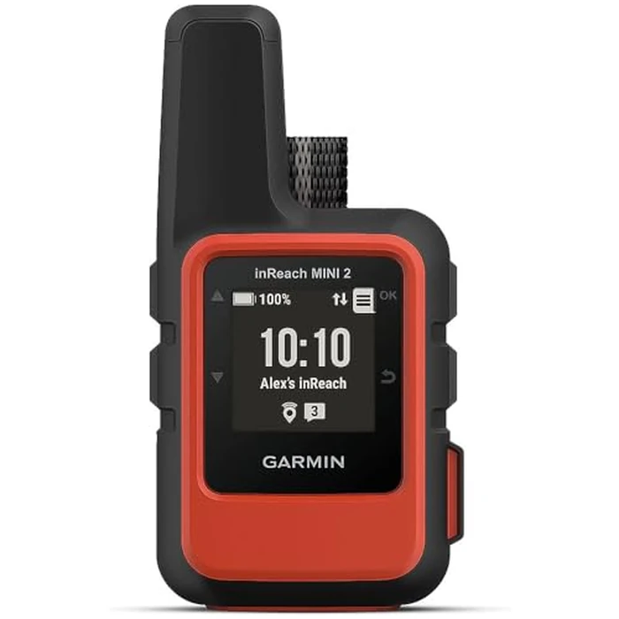 Garmin inReach Mini 2, Lightweight and Compact Satellite Communicator, Hiking Handheld, Orange - 010-02602-00 by Garmin - Image 1