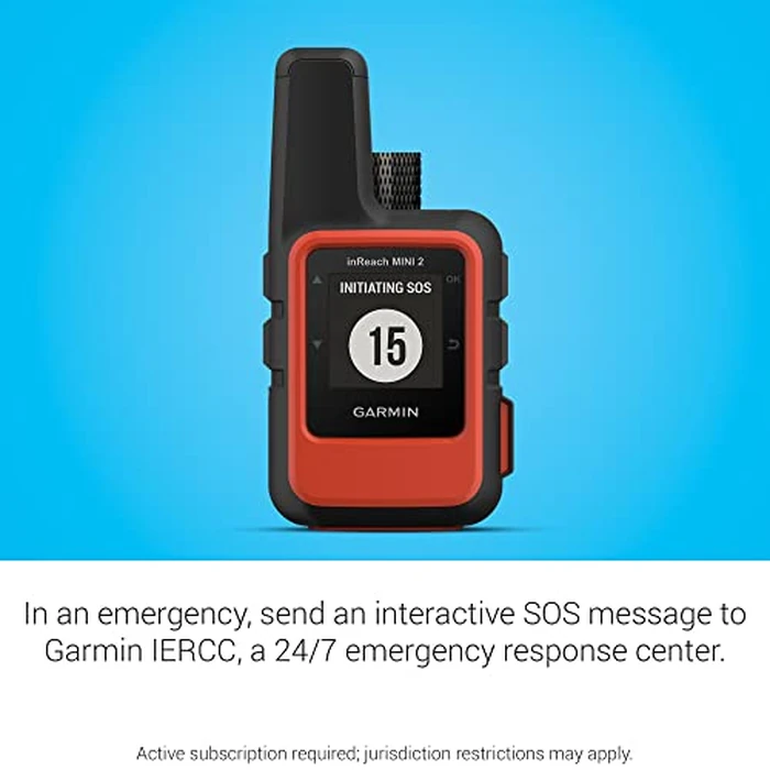 Garmin inReach Mini 2, Lightweight and Compact Satellite Communicator, Hiking Handheld, Orange - 010-02602-00 by Garmin - Image 5