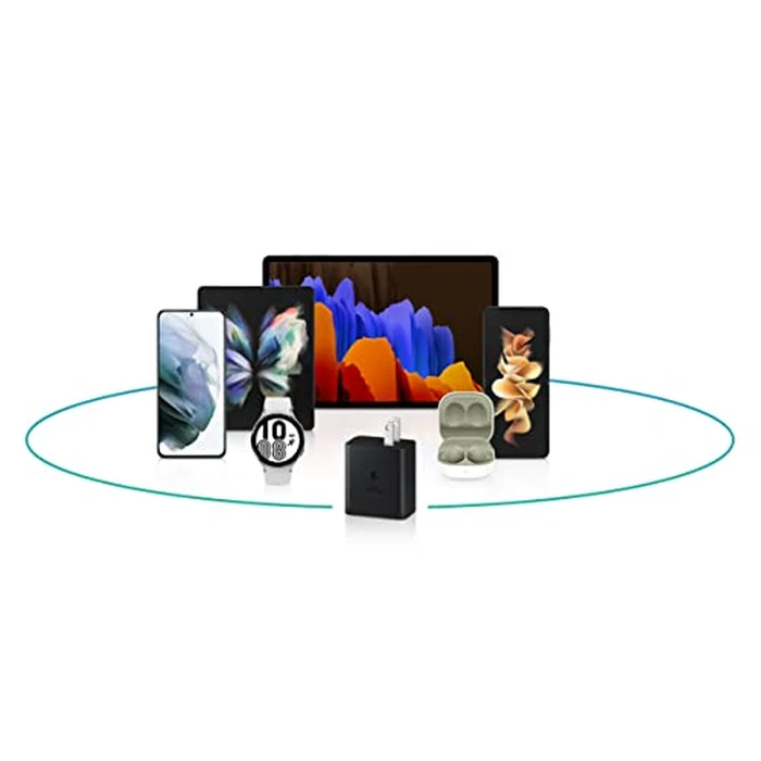 SAMSUNG 45W Power Adapter (w/Cable C-to-C),USB,Black by Samsung - Image 4