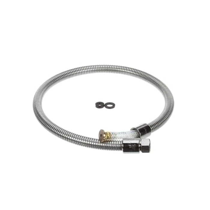 T&S Brass B-0040-H2A Hose, 40-Inch Flexible Stainless Steel, Less Handle by T&S Brass - Used - Like New condition - CA$43.08