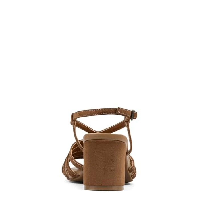 Donald Pliner Women's Kalah Heeled Sandal, Size 11 in Saddle Suede, Comfortable & Cute Dressy Casual Heels for Women, Everyday Essential Ladies Shoes for Office Work, Business, Events by Donald J Pliner - Image 3