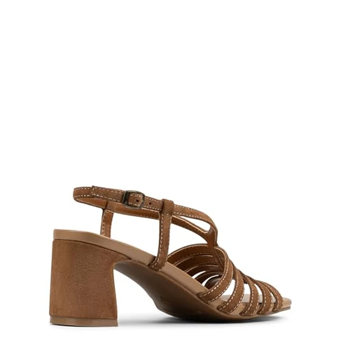 Donald Pliner Women's Kalah Heeled Sandal, Size 11 in Saddle Suede, Comfortable & Cute Dressy Casual Heels for Women, Everyday Essential Ladies Shoes for Office Work, Business, Events by Donald J Pliner - Image 7