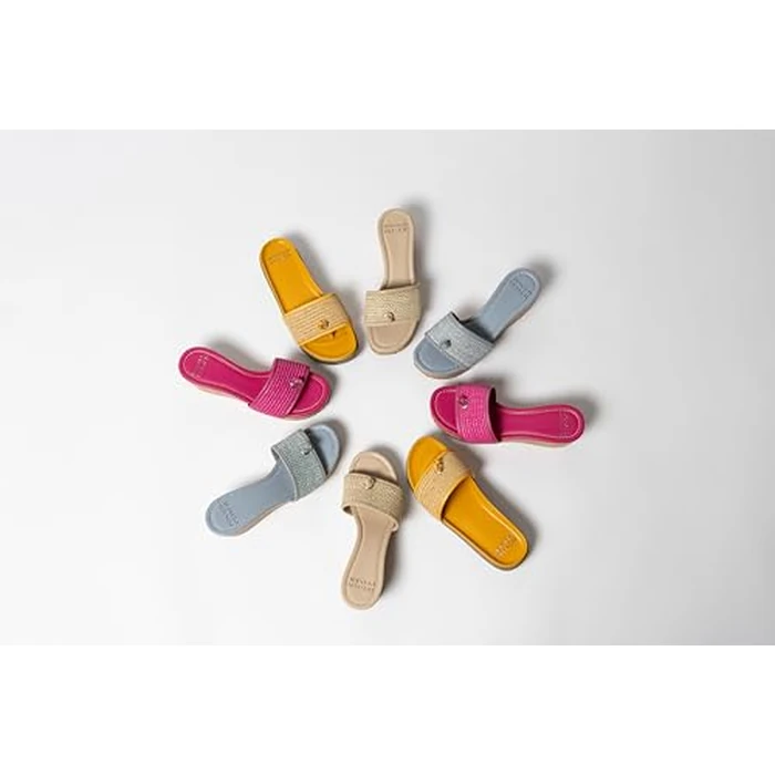 Donald Pliner Women's SILLI Wedge Sandals - Slip-On, Comfortable, 2.5-Inch Heel, Open-Toe Sandals, Heeled, Toe-Post. by Donald J Pliner - Image 2