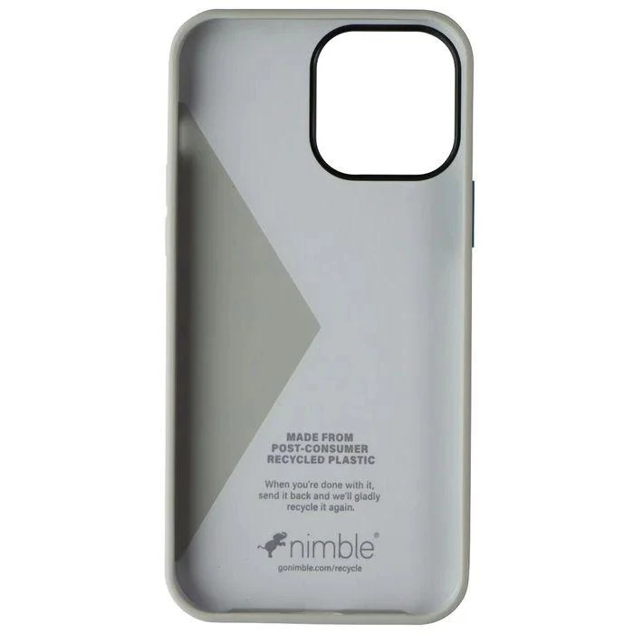 Nimble Spotlight Series Phone Case for iPhone 13 Pro Max - White/Teal by Nimble - Image 3