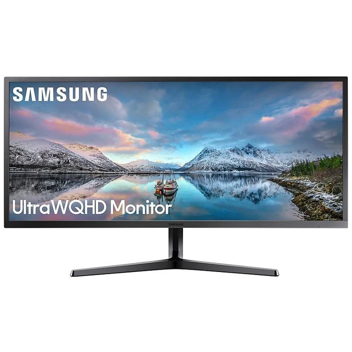 Samsung S34J552WQNXZA Ultrawide Monitor 34" - Black - 34 Inch by Samsung - Image 1