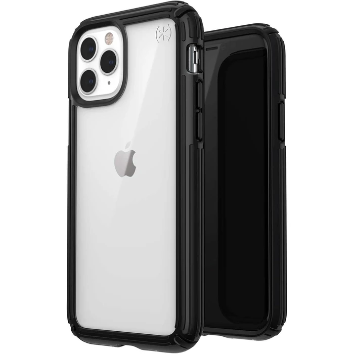 Speck Presidio V-Grip Phone Case for iPhone 11 Pro - Black/Clear by Speck - Refurbished - Excellent condition - US$11.64