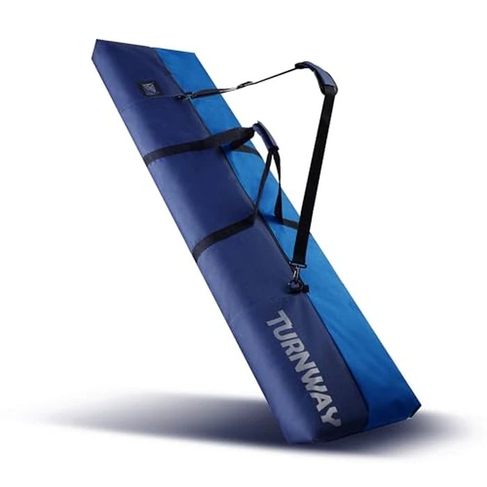 TurnWay Snowboard Bag | Store & Transport Snowboard Up to 165 cm & Extras | Waterproof - for Men, Women and Youth(Ocean Blue) by TurnWay - Used - Like New condition - CA$28.33
