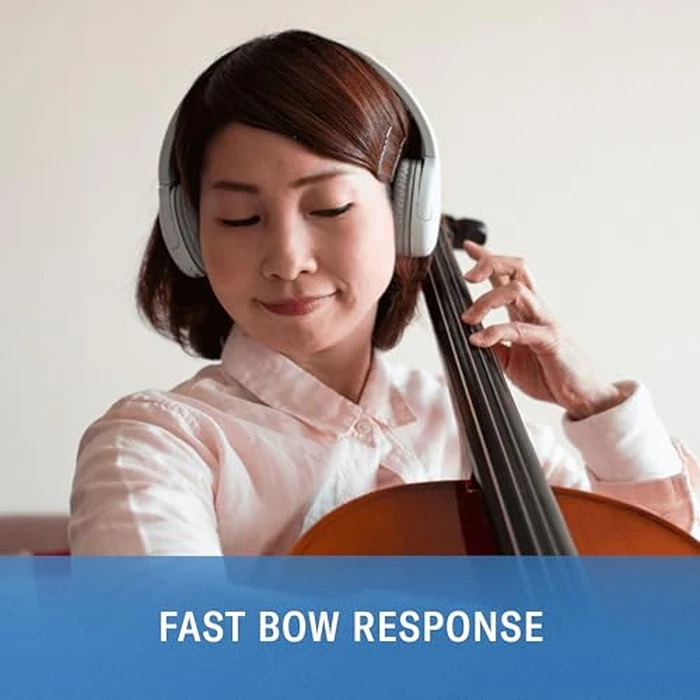 D'Addario Helicore 4/4 Size Violin Strings Set with Plain Steel E String - H310 4/4M - Full Set - Medium Tension by D'Addario - Image 3