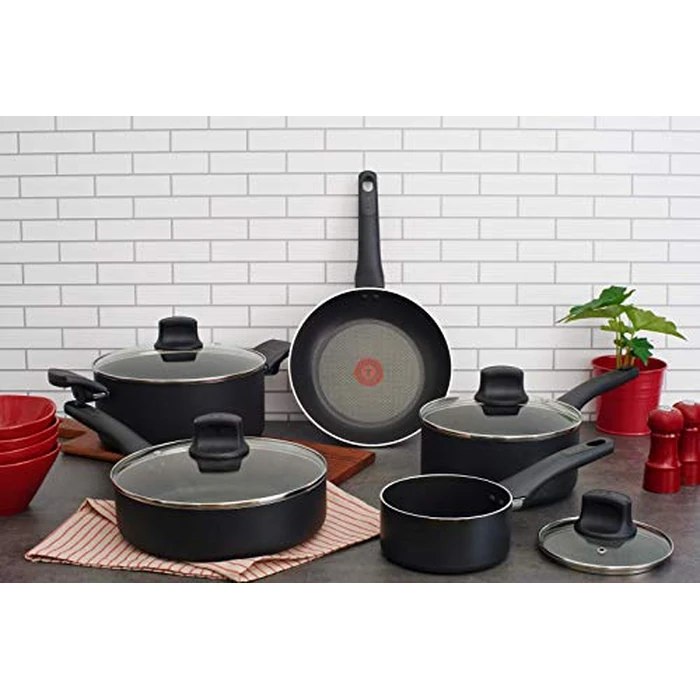 T-FAL, Intuition, Nonstick Fry pan, 20 cm/ 7.8 in, Thermo-Spot Heat Indicator,Black, All cooktops (excluding Induction), Oven-Safe 175˚C/350˚F Frying Pan, Non Stick Frying Pan, Cookware, Egg Pan by T-Fal - Image 2