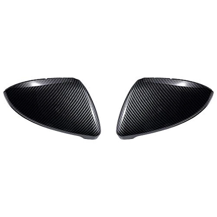 Astra Depot Car Wing Mirror Covers Driver Passenger Side Door Mirror Cover Cap Replacement for VW Golf MK7 MK7.5 GTI Hatchback Estate 2013-2017 2018 2019 2020 (Carbon Fiber) by Astra Depot - Used - Acceptable condition