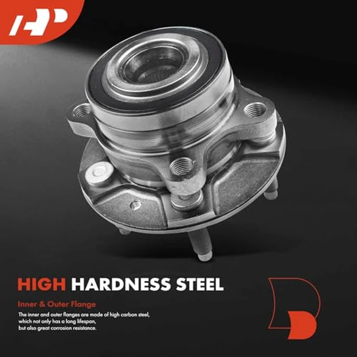 A-Premium Front Wheel Bearing and Hub Assembly with 5-Lug Compatible with Ford Explorer 2013-2014 with Aluminum Wheels, Explorer 2015-2020 Without Police Package by A-premium - Image 3