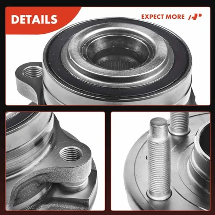 A-Premium Front Wheel Bearing and Hub Assembly with 5-Lug Compatible with Ford Explorer 2013-2014 with Aluminum Wheels, Explorer 2015-2020 Without Police Package by A-premium - Image 8