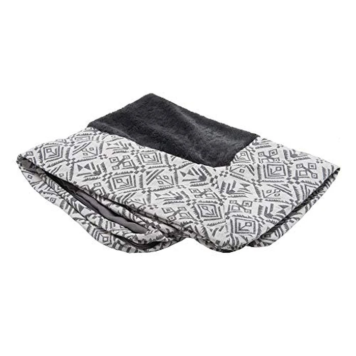 Furhaven Replacement Dog Bed Cover Plush & Southwest Kilim Décor Sofa-Style, Machine Washable - Boulder Gray, Jumbo (X-Large) by Furhaven - Used - Good condition - CA$17.40