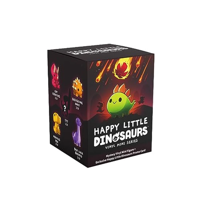 Unstable Games TeeTurtle Happy Little Dinosaurs - Vinyl Mini Figures Mystery Box Series, Black by Unstable Games - Used - Like New condition - US$9.00
