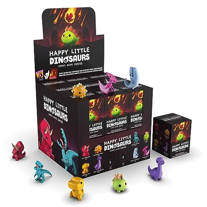 Unstable Games TeeTurtle Happy Little Dinosaurs - Vinyl Mini Figures Mystery Box Series, Black by Unstable Games - Image 3