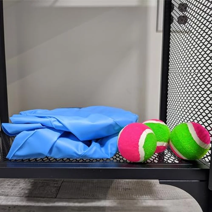 Franklin Sports Kids Dart Board - Inflatable Dart Ball Game with 3 Tennis Ball Self-Stick Darts - 20 X 20 by Franklin Sports - Image 8