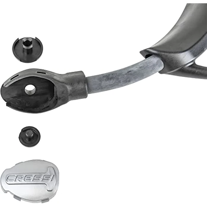 Cressi EBS Fin Strap (Reaction/Frog Plus), Black, Short Fit (XS/S - S/M) by Cressi - Image 2