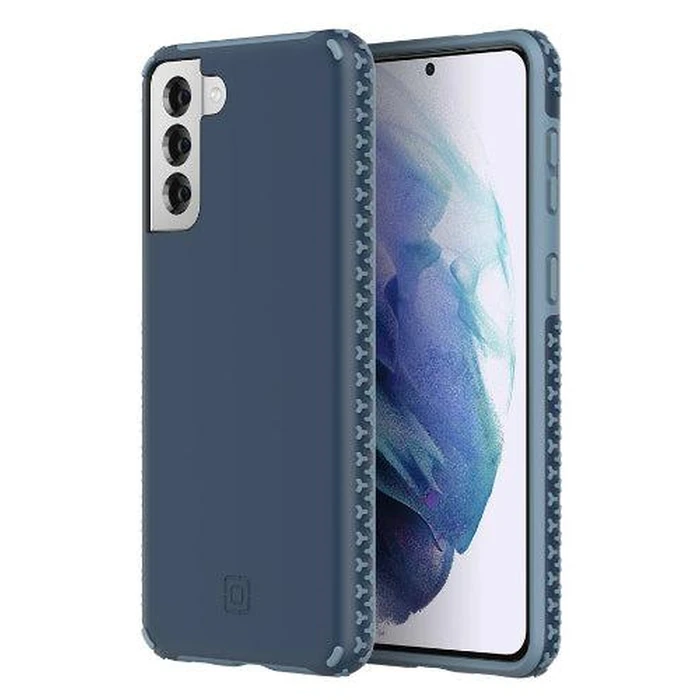 Incipio Grip Phone Case for Samsung Galaxy S21+ - Midnight Blue by Incipio - Refurbished - Brand New condition