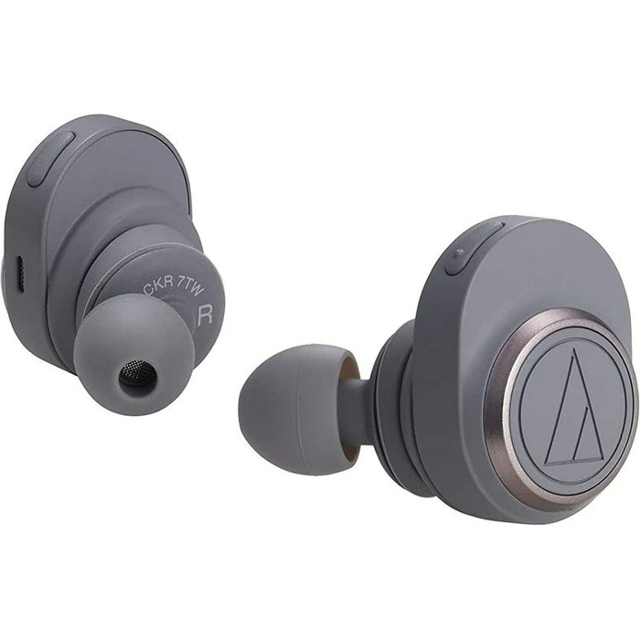 Audio-Technica Wireless In-Ear Headphones ATH-CKR7TW - Grey by Audio-Technica - Refurbished - Excellent condition - US$98.77
