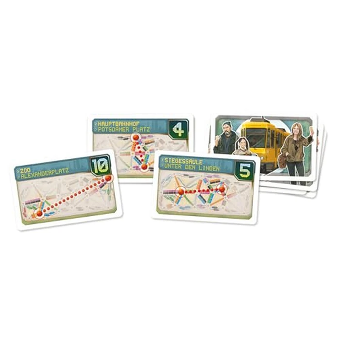 Ticket to Ride - Express - Berlin (English) - Board Games - Strategy/Family - Fast-Paced Ticket to Ride Game - Ages 8+ - 2 to 4 Players - Under 15 Minute Playtime - Made by Asmodee by Days of Wonder - Image 4